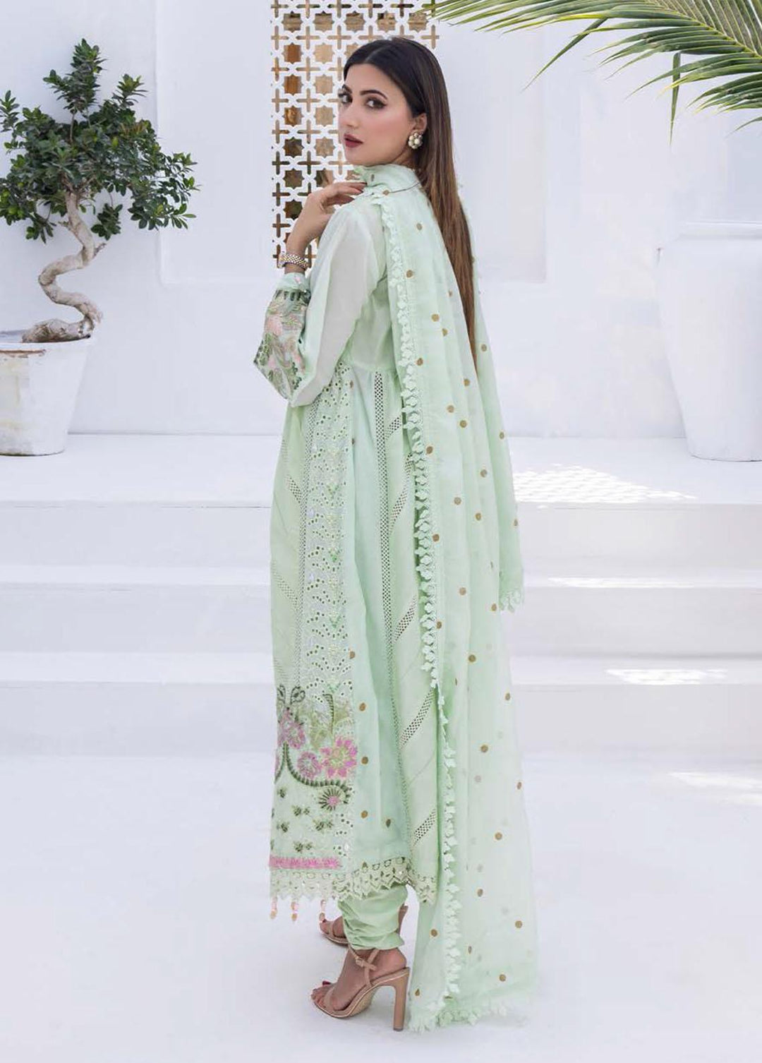 Rungkari By Mahiymaan Embroidered Lawn Suits Unstitched 3 Piece MAH23R A05 - Summer Collection