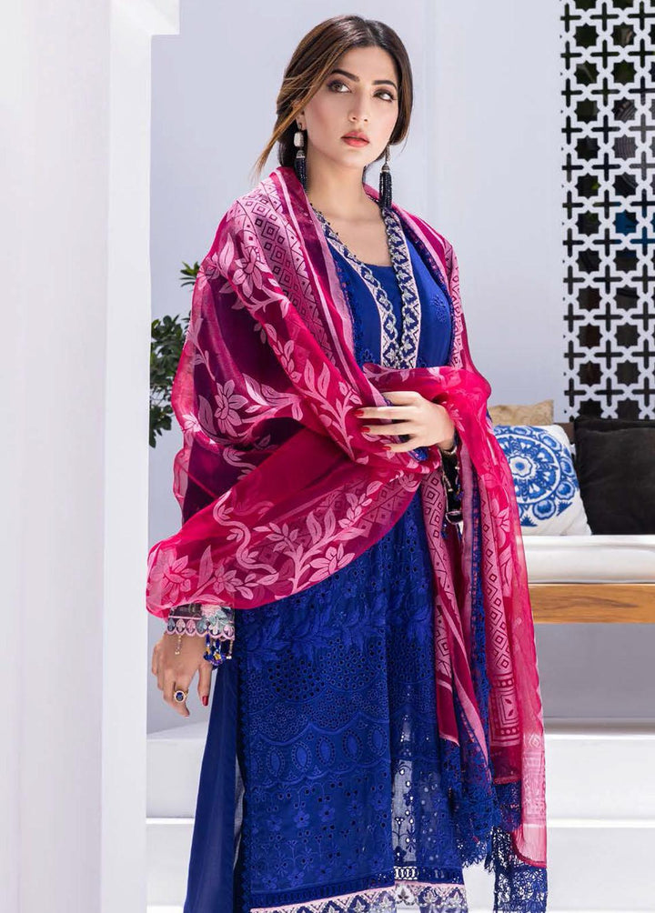 Rungkari By Mahiymaan Embroidered Lawn Suits Unstitched 3 Piece MAH23R A06 - Summer Collection