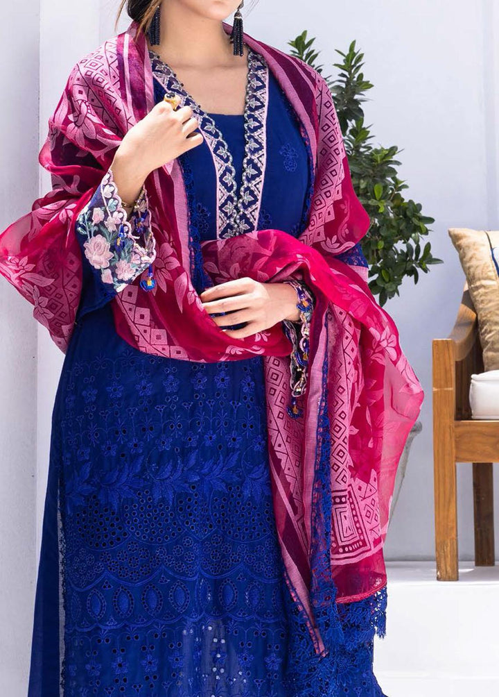 Rungkari By Mahiymaan Embroidered Lawn Suits Unstitched 3 Piece MAH23R A06 - Summer Collection