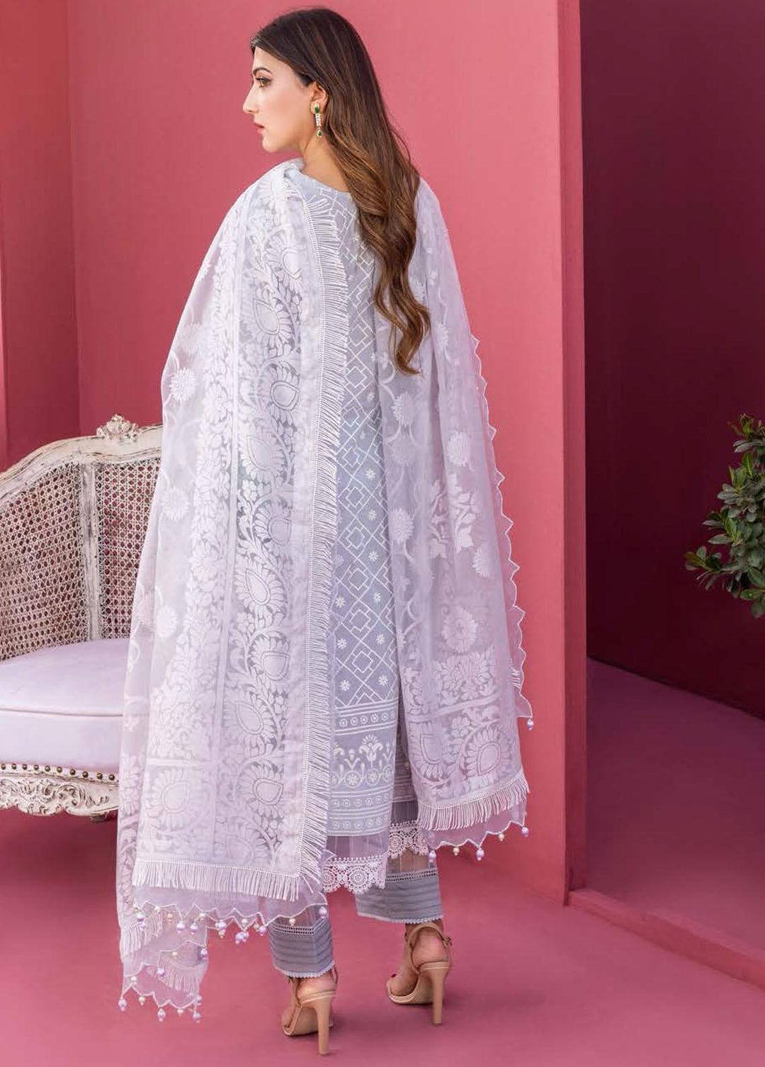 Rungkari By Mahiymaan Embroidered Lawn Suits Unstitched 3 Piece MAH23R A10 - Summer Collection