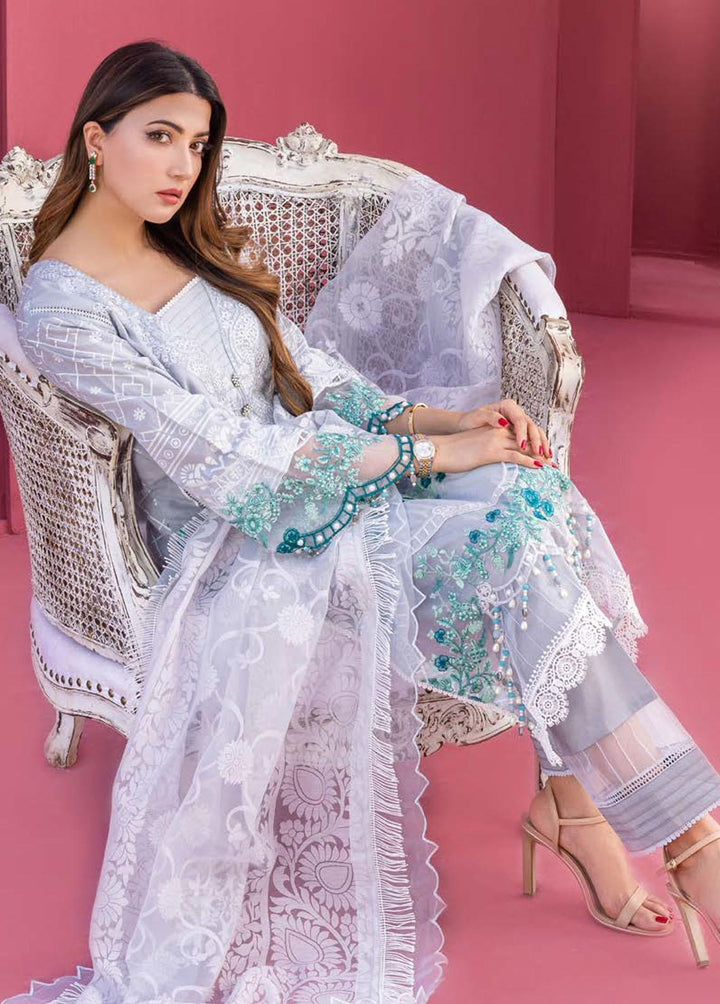 Rungkari By Mahiymaan Embroidered Lawn Suits Unstitched 3 Piece MAH23R A10 - Summer Collection