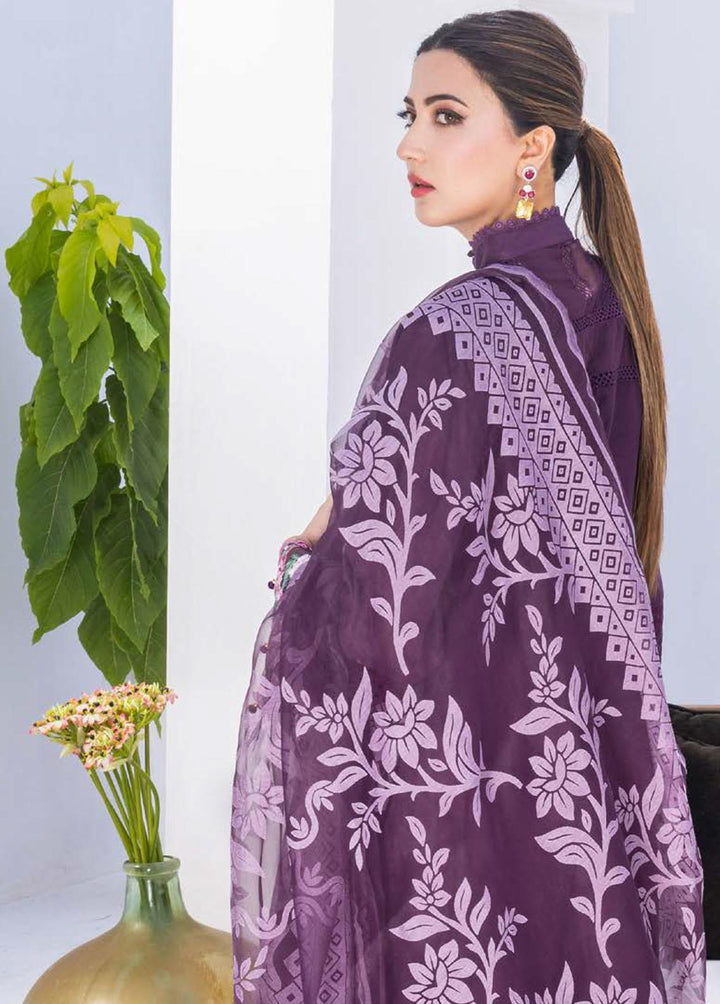 Rungkari By Mahiymaan Embroidered Lawn Suits Unstitched 3 Piece MAH23R A11 - Summer Collection