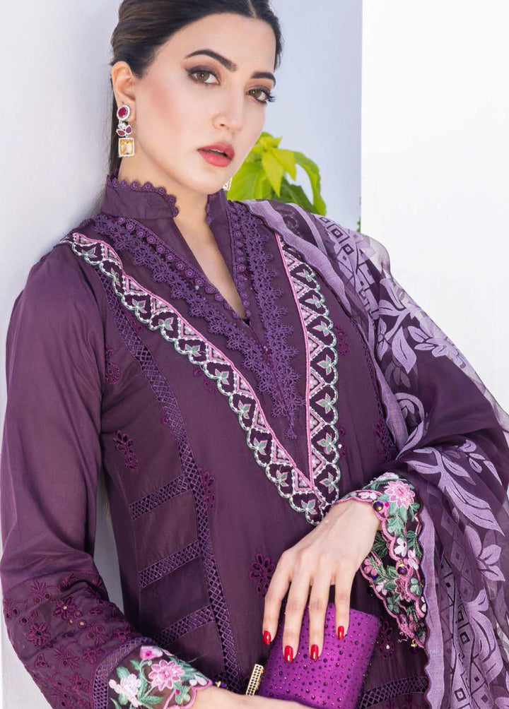 Rungkari By Mahiymaan Embroidered Lawn Suits Unstitched 3 Piece MAH23R A11 - Summer Collection