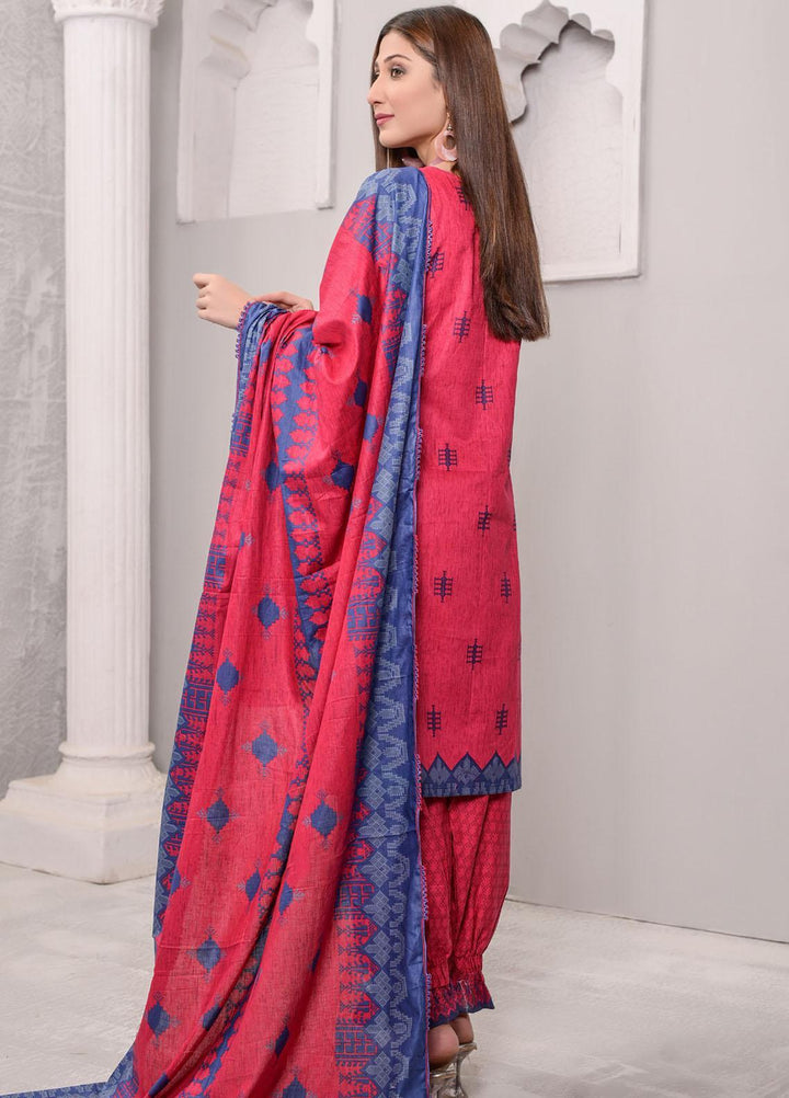 Pretty Petals By Ruqayyah Embroidered Lawn Suits Unstitched 3 Piece RQY22PP 05 - Summer Collection