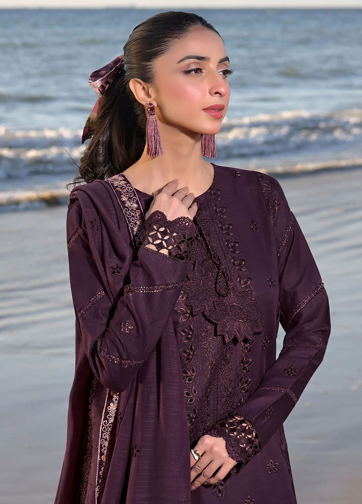 Saahil by Izel Embroidered Lawn Suits Unstitched 3 Piece IZL24SL Caia - Summer Collection