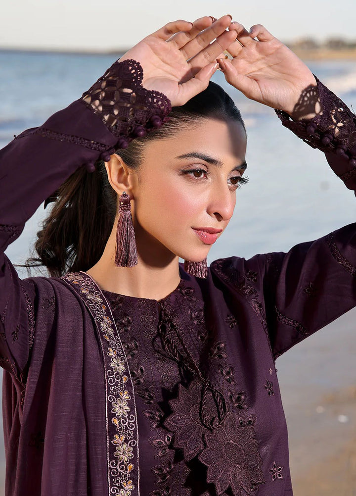 Saahil by Izel Embroidered Lawn Suits Unstitched 3 Piece IZL24SL Caia - Summer Collection