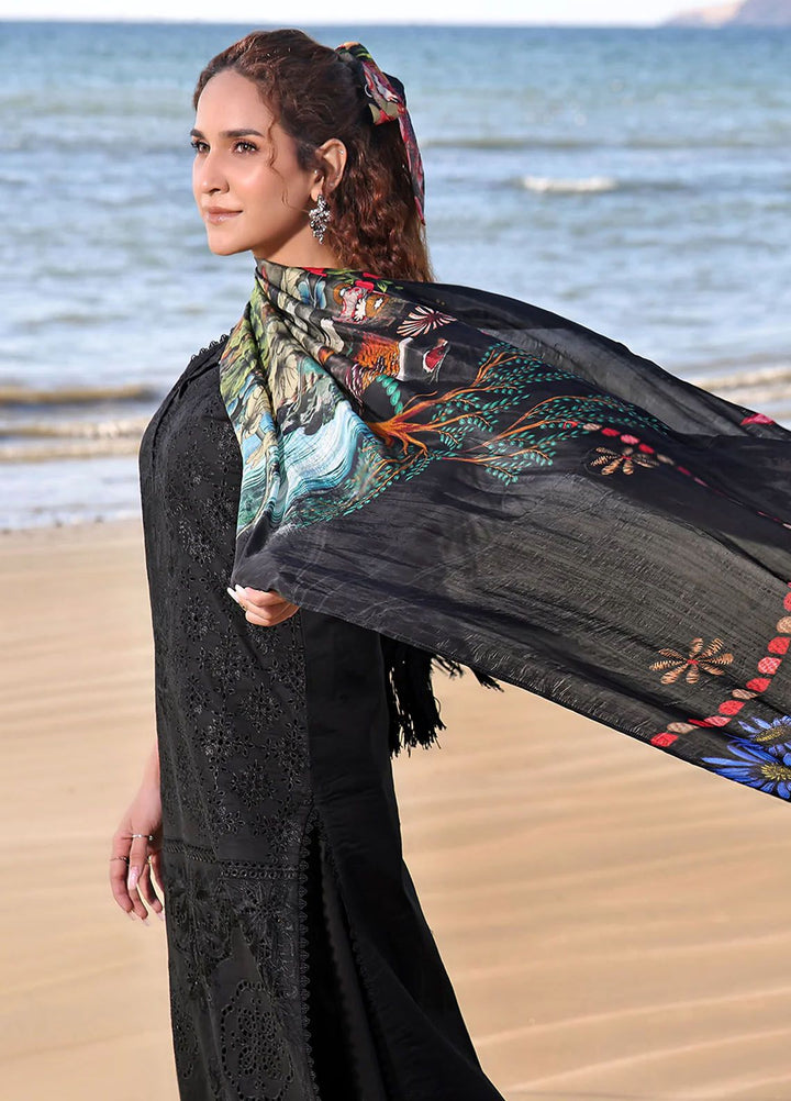 Saahil by Izel Embroidered Lawn Suits Unstitched 3 Piece IZL24SL Nureh - Summer Collection