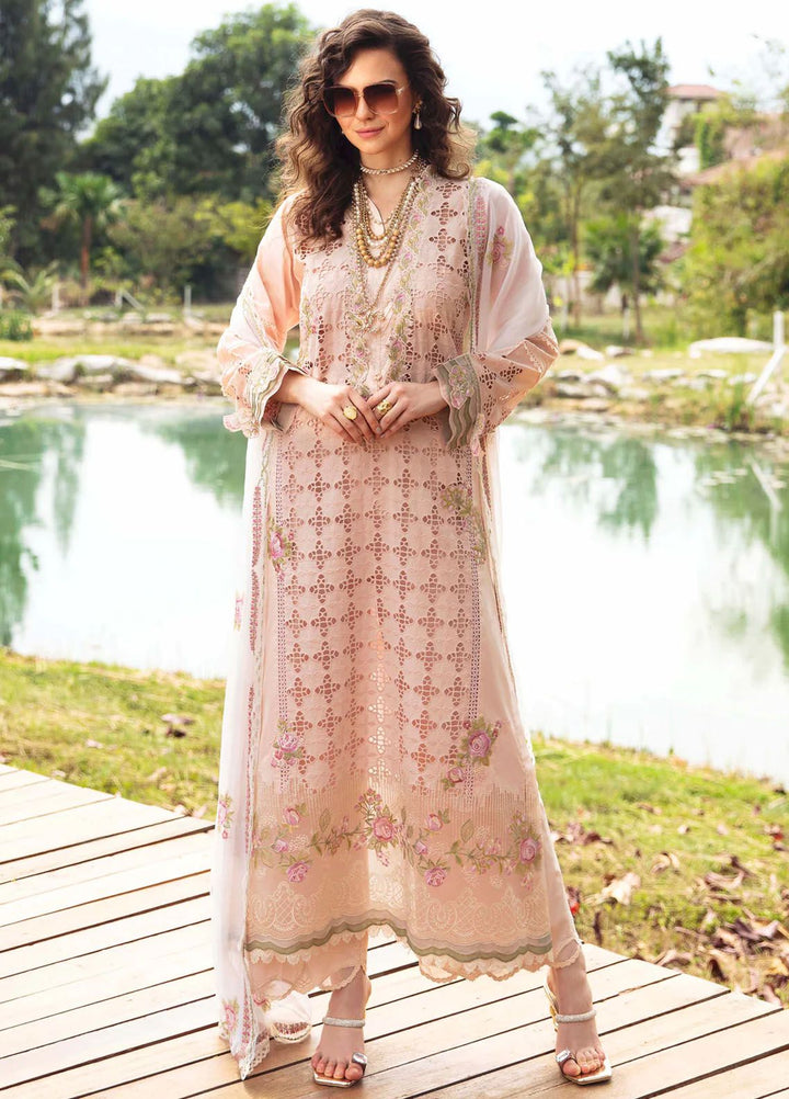 Sable Vogue Embroidered Lawn Suit Unstitched 3 Piece SV24LL SL-03-24 Asmara - Luxury Summer Collection