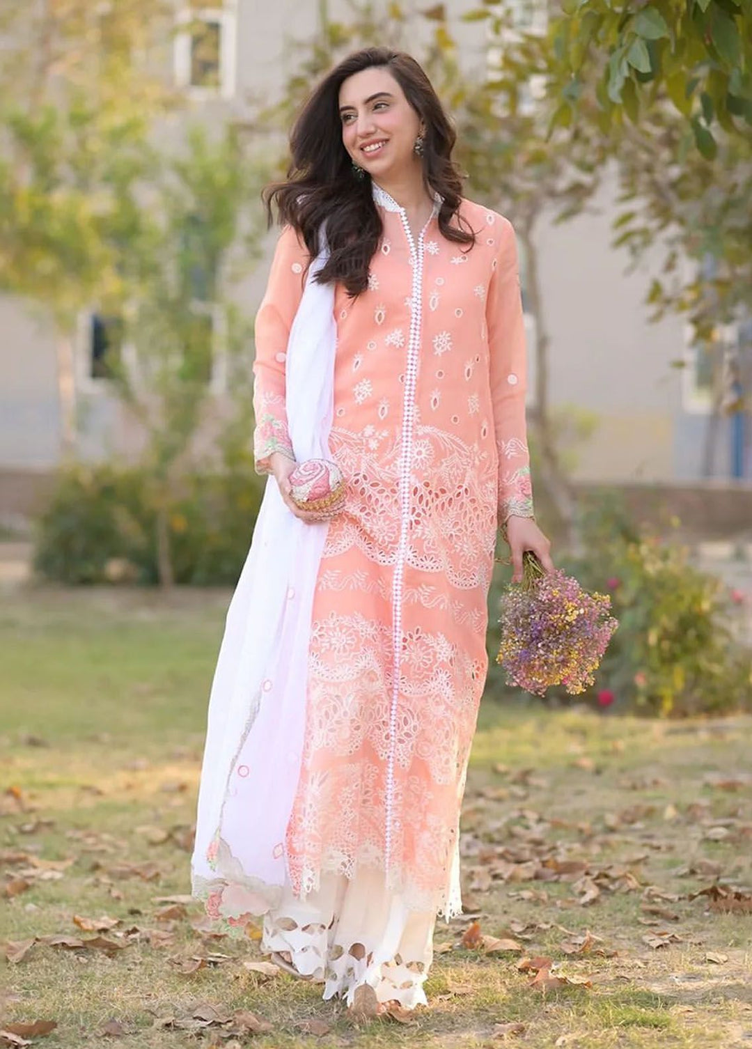 Sable Vogue Embroidered Lawn Suit Unstitched 3 Piece SV24LL SL-05-24 Linnea - Luxury Summer Collection