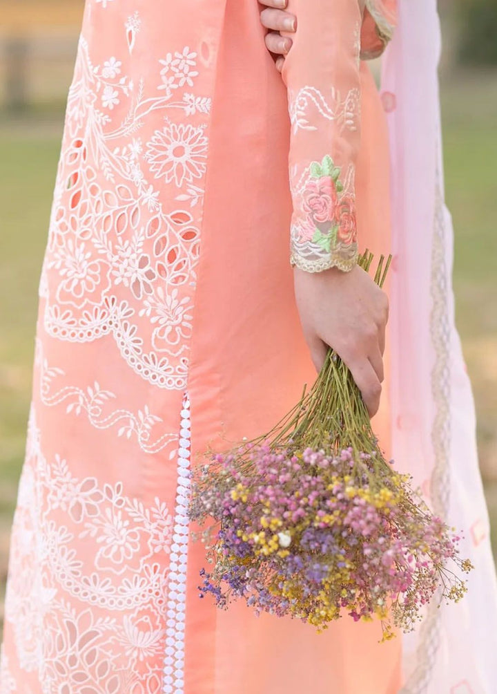 Sable Vogue Embroidered Lawn Suit Unstitched 3 Piece SV24LL SL-05-24 Linnea - Luxury Summer Collection