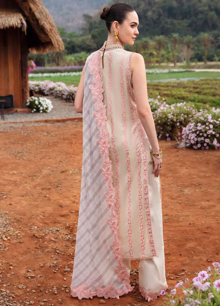 Sable Vogue Embroidered Lawn Suit Unstitched 3 Piece SV24LL SL-06-24 Clara - Luxury Summer Collection