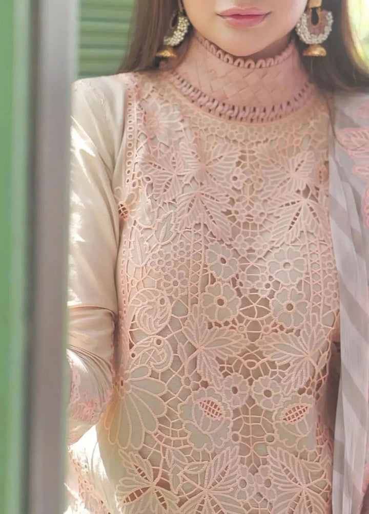 Sable Vogue Embroidered Lawn Suit Unstitched 3 Piece SV24LL SL-06-24 Clara - Luxury Summer Collection