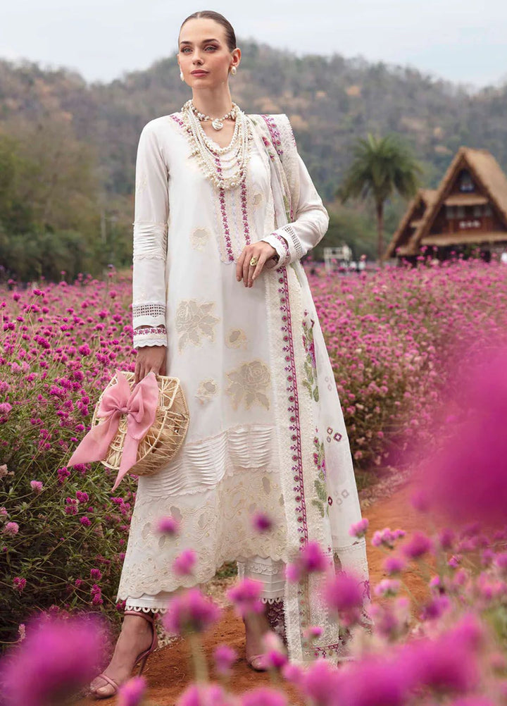 Sable Vogue Embroidered Lawn Suit Unstitched 3 Piece SV24LL SL-12-24 Lyra - Luxury Summer Collection
