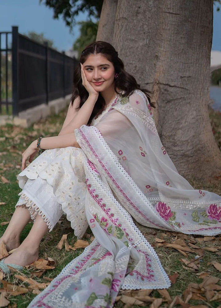 Sable Vogue Embroidered Lawn Suit Unstitched 3 Piece SV24LL SL-12-24 Lyra - Luxury Summer Collection