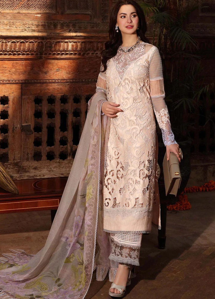 Sable Vogue Embroidered Lawn Suits Unstitched 3 Piece SV22LL SL-03 JEHAN - Luxury Collection