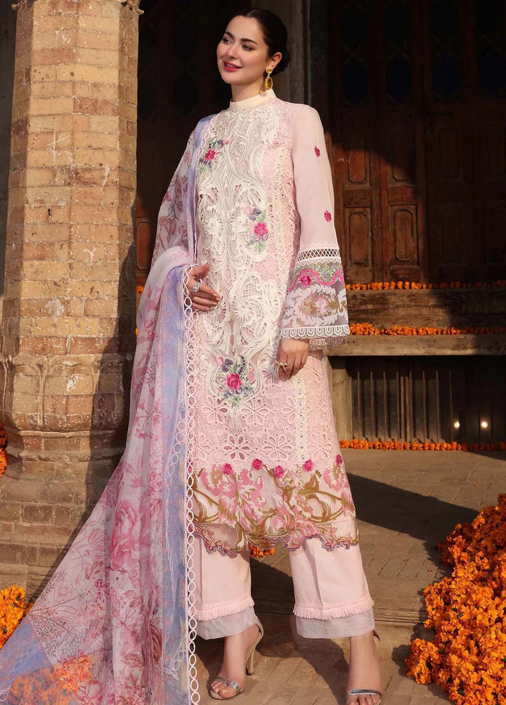Sable Vogue Embroidered Lawn Suits Unstitched 3 Piece SV22LL SL-05 MIA - Luxury Collection