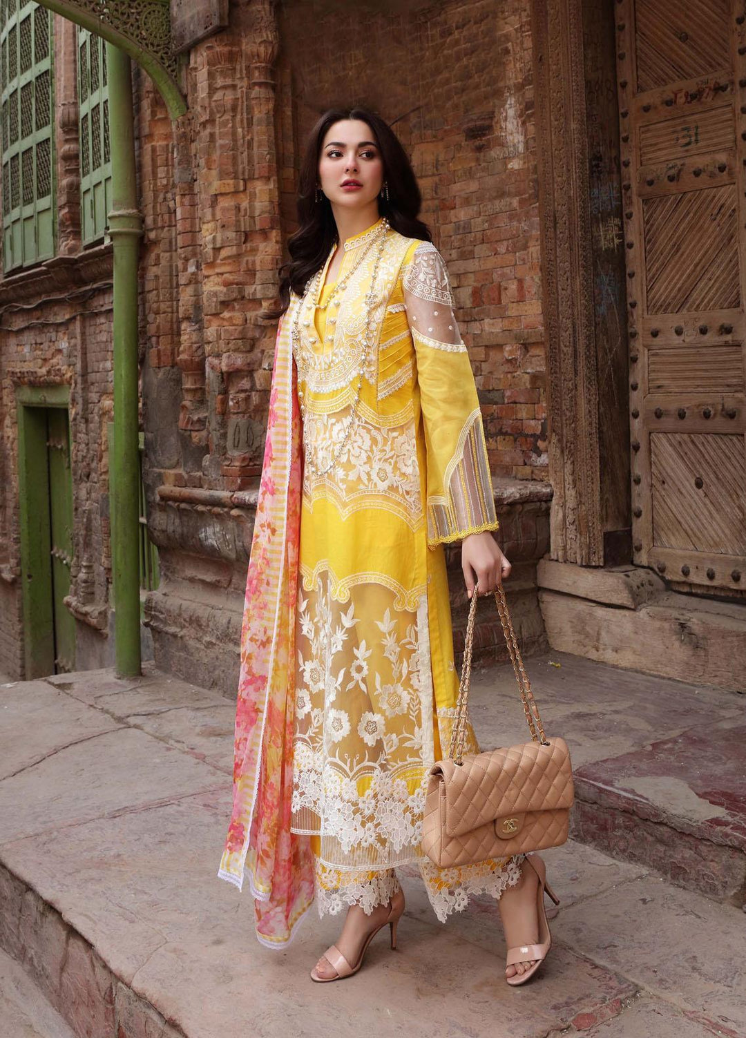 Sable Vogue Ready to Wear  Lawn 3 Piece Dress SV22PLL SL-06 ELAHEH
