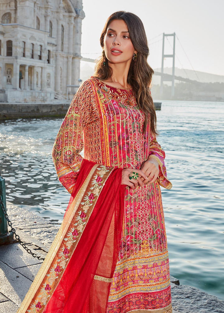 Sable Vogue Pret  Silk 3 Piece Dress SV22NF SRS-08