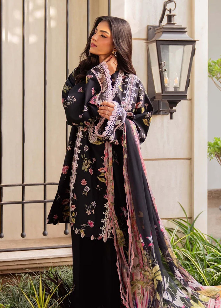 Sable Vogue Printed Lawn Suits Unstitched 3 Piece SV25PL SAL-01-25 - Summer Collection