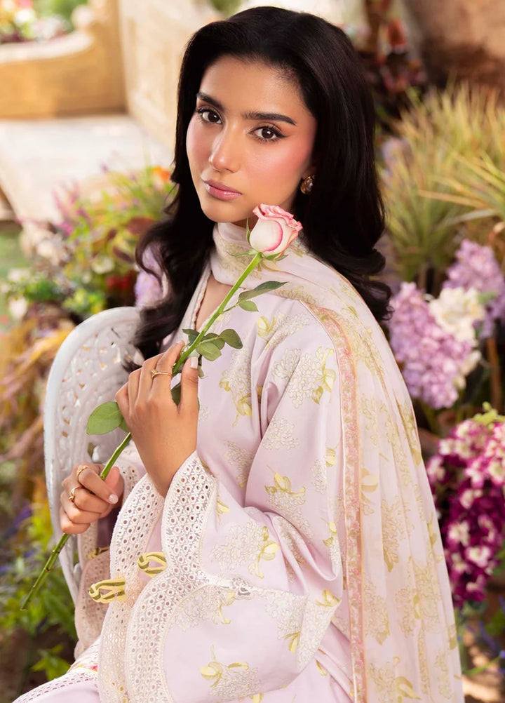 Sable Vogue Printed Lawn Suits Unstitched 3 Piece SV25PL SAL-02-25 - Summer Collection