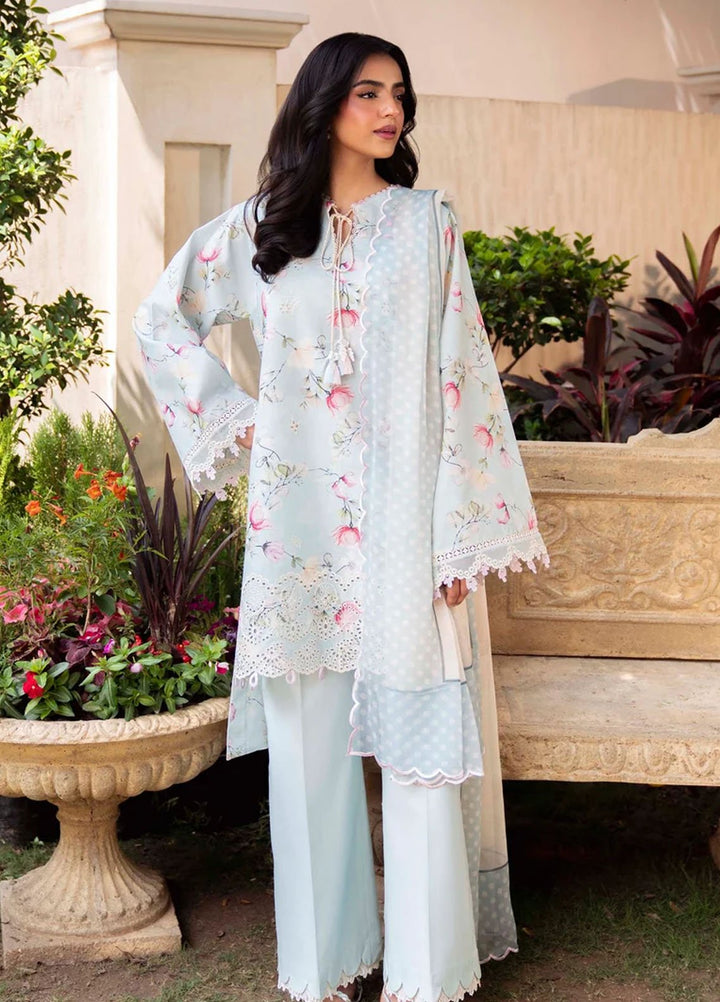 Sable Vogue Printed Lawn Suits Unstitched 3 Piece SV25PL SAL-09-25 - Summer Collection