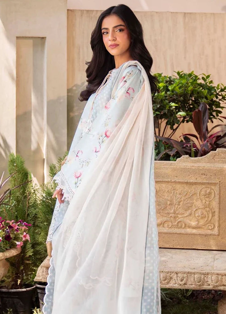 Sable Vogue Printed Lawn Suits Unstitched 3 Piece SV25PL SAL-09-25 - Summer Collection