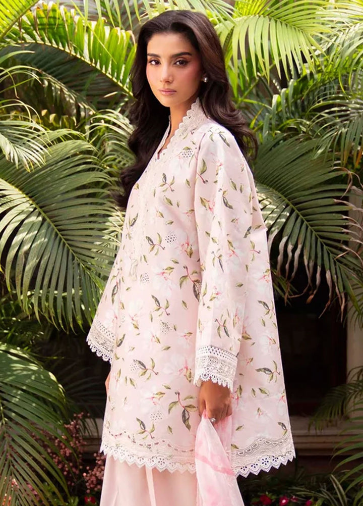Sable Vogue Printed Lawn Suits Unstitched 3 Piece SV25PL SAL-10-25 - Summer Collection