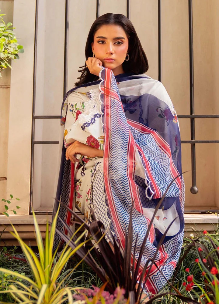 Sable Vogue Printed Lawn Suits Unstitched 3 Piece SV25PL SAL-11-25 - Summer Collection