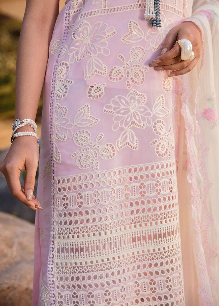 Sable Vogue Embroidered Lawn Suits Unstitched 4 Piece SV23L SL-05-23-V1 SAKURA - Luxury Collection