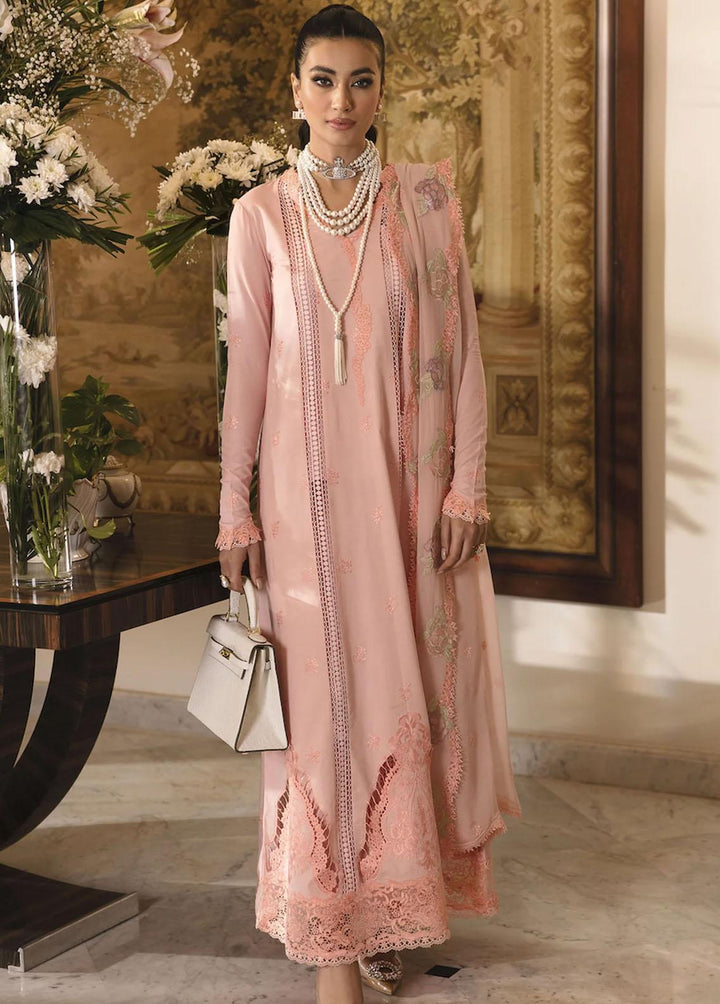 Sable Vogue Embroidered Lawn Suits Unstitched 3 Piece SV23L SL-13-23-V1 TALIA - Luxury Collection