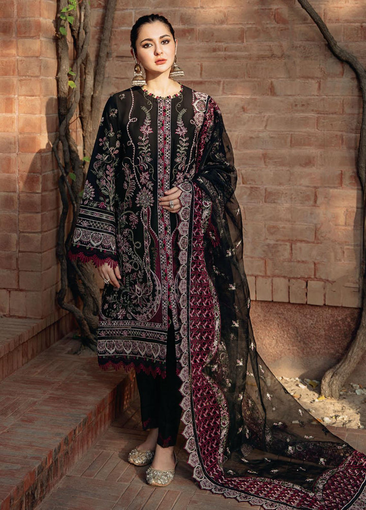 Sabrang By Jazmin Embroidered Lawn Suits Unstitched 3 Piece SBJFL022 D3 - AQEEQ - Summer Collection