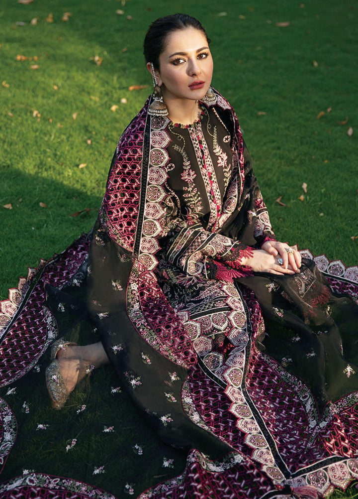 Sabrang By Jazmin Embroidered Lawn Suits Unstitched 3 Piece SBJFL022 D3 - AQEEQ - Summer Collection