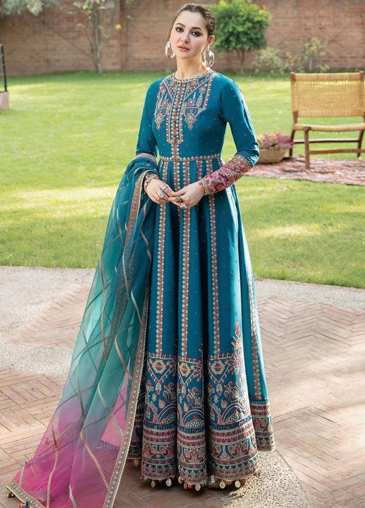 Sabrang By Jazmin Embroidered Lawn Suits Unstitched 3 Piece SBJFL022 D4 - FEROZA - Summer Collection