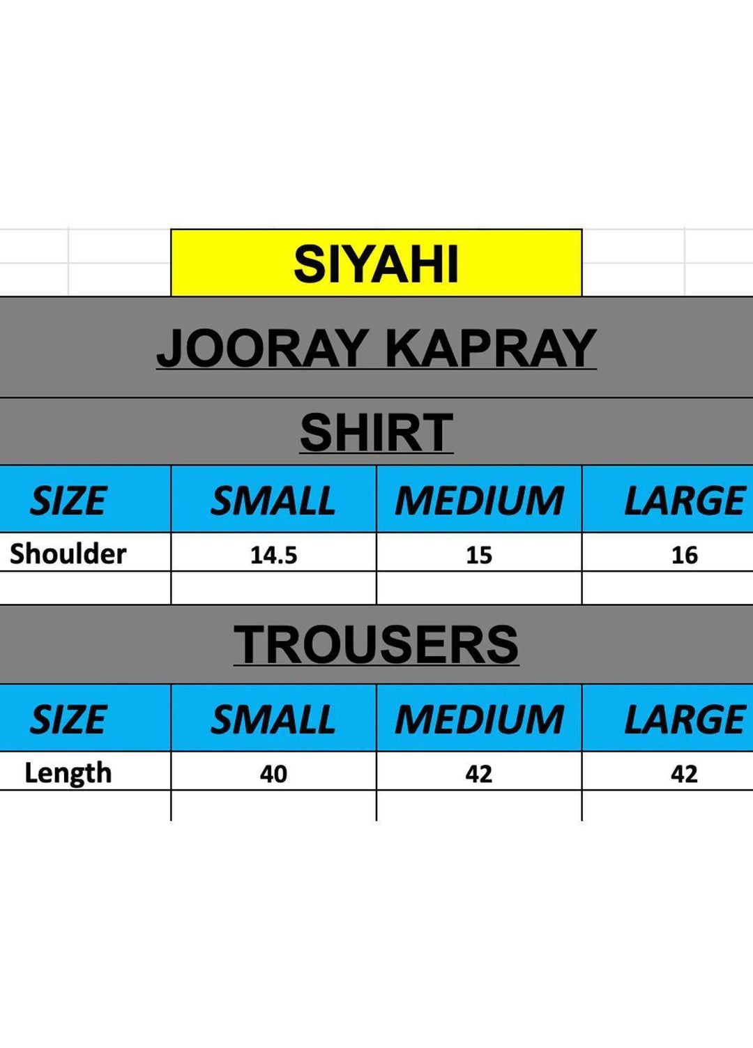 Jooray Kapray Pret Formal Silk 2 Piece Suit JKAE004 Siyahi