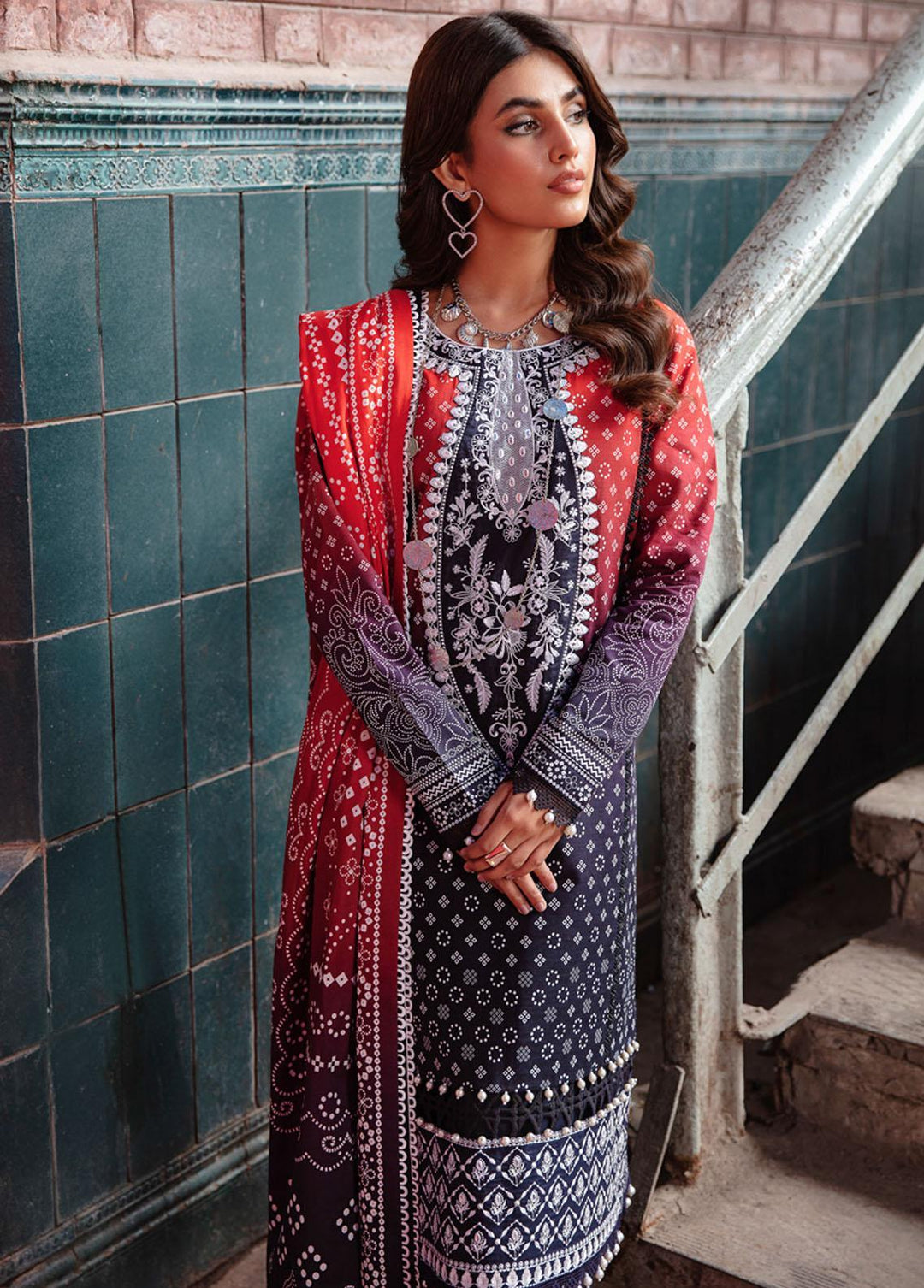 Safarnama By Rang Rasiya Embroidered Khaddar Suits Unstitched 3 Piece RRSNWP22D3 Geet - Winter Collection
