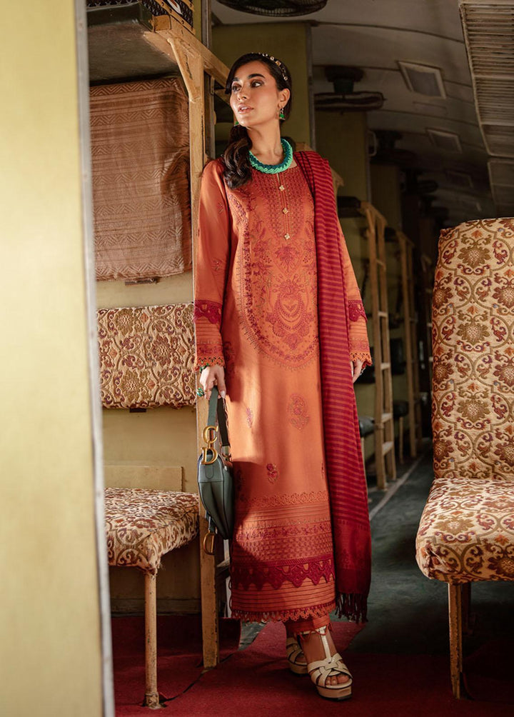 Safarnama By Rang Rasiya Embroidered Cotail Suits Unstitched 3 Piece RR22S 05 Aabroo - Winter Collection
