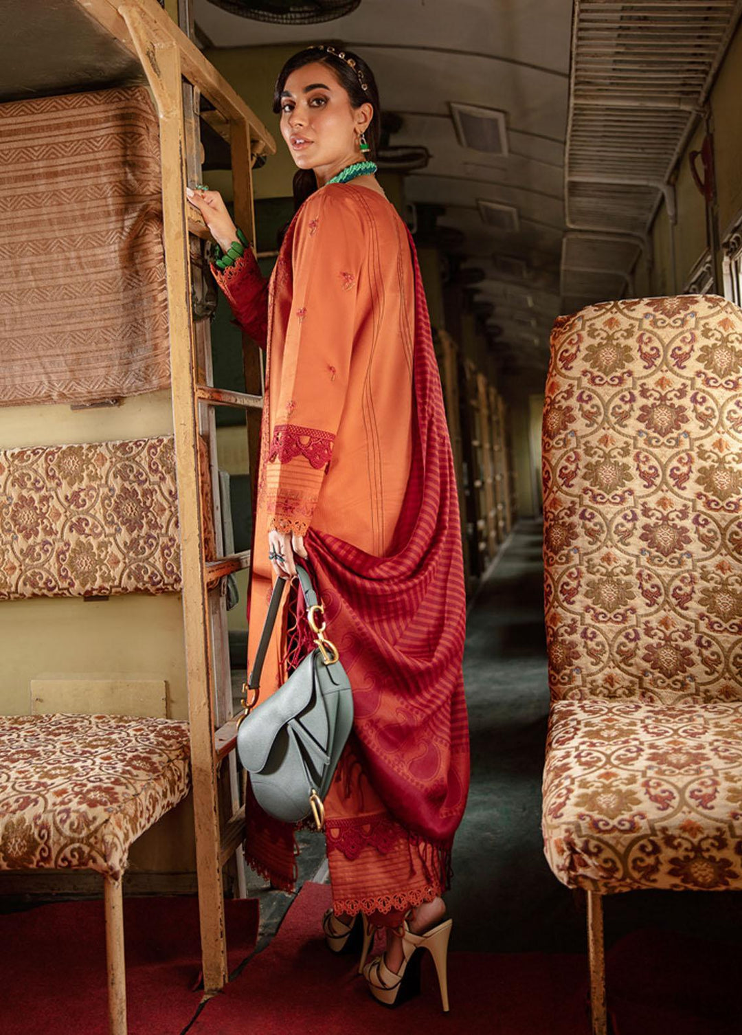 Safarnama By Rang Rasiya Embroidered Cotail Suits Unstitched 3 Piece RR22S 05 Aabroo - Winter Collection