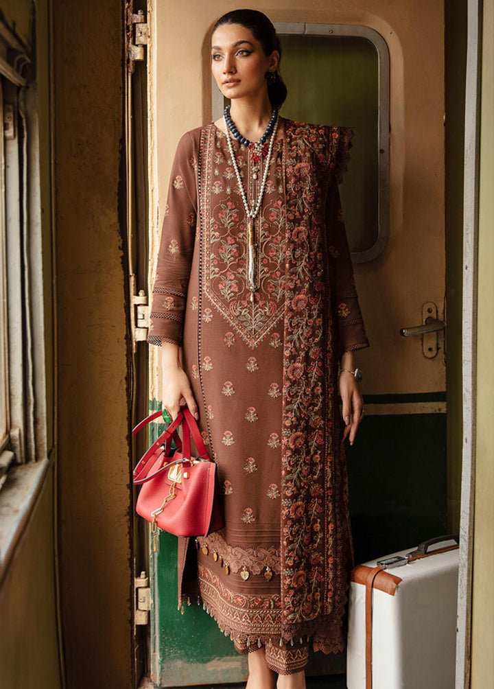 Safarnama By Rang Rasiya Embroidered Linen Suits Unstitched 3 Piece RR22S 09 Diya - Winter Collection