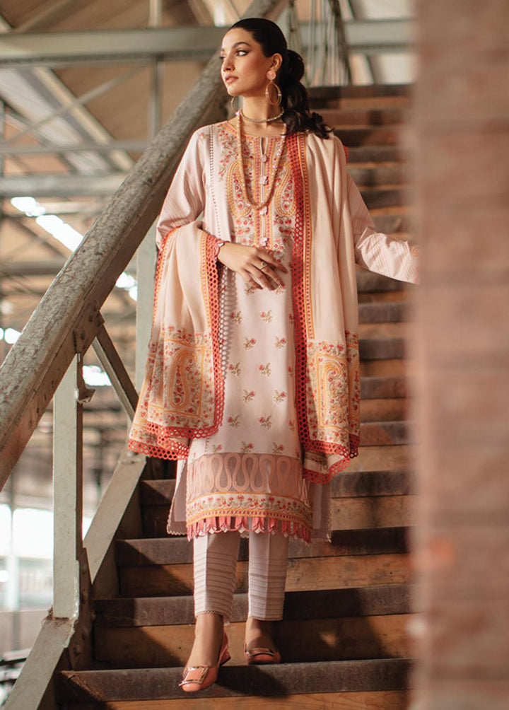 Safarnama By Rang Rasiya Embroidered Linen Suits Unstitched 3 Piece RR22S 10 Hurab - Winter Collection