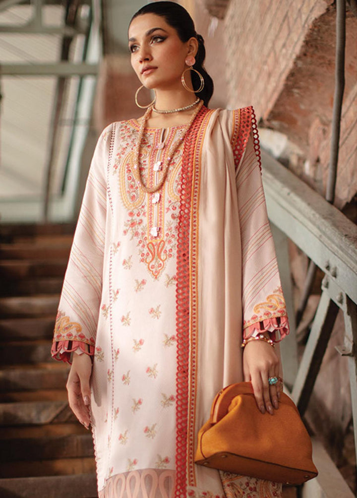 Safarnama By Rang Rasiya Embroidered Linen Suits Unstitched 3 Piece RR22S 10 Hurab - Winter Collection