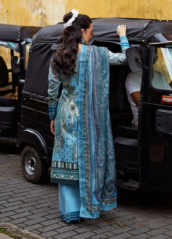 Saffira by Gulaal Embroidered Lawn Suits Unstitched 3 Piece GL25SL D-03 Inayah - Summer Collection