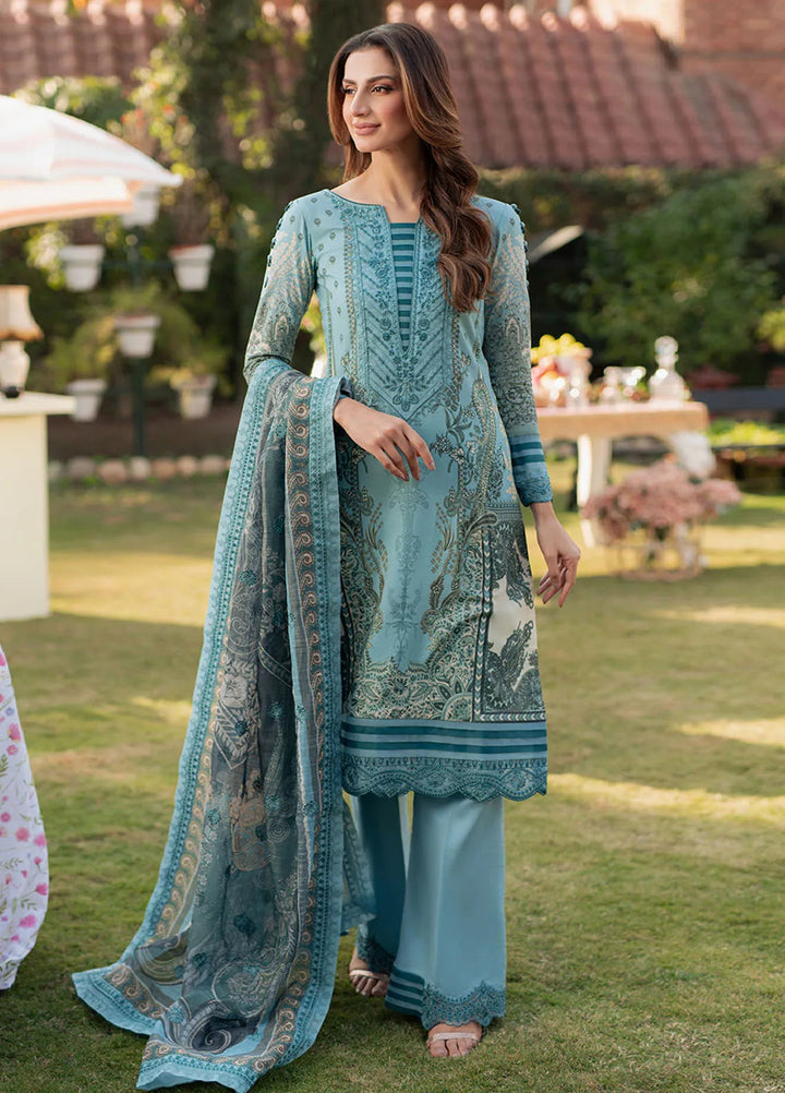Saffira by Gulaal Embroidered Lawn Suits Unstitched 3 Piece GL25SL D-03 Inayah - Summer Collection