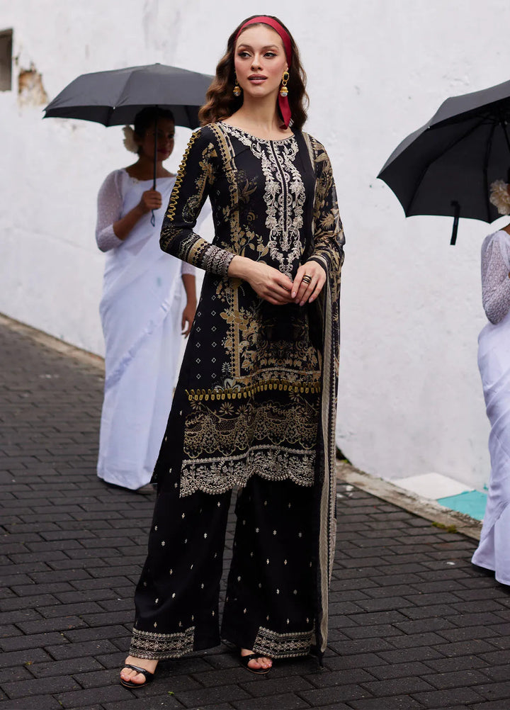 Saffira by Gulaal Embroidered Lawn Suits Unstitched 3 Piece GL25SL D-08 Amiri - Summer Collection