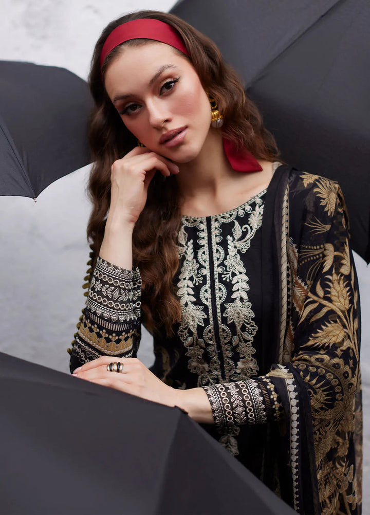 Saffira by Gulaal Embroidered Lawn Suits Unstitched 3 Piece GL25SL D-08 Amiri - Summer Collection