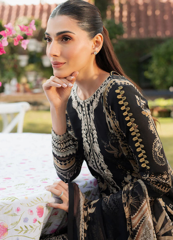 Saffira by Gulaal Embroidered Lawn Suits Unstitched 3 Piece GL25SL D-08 Amiri - Summer Collection