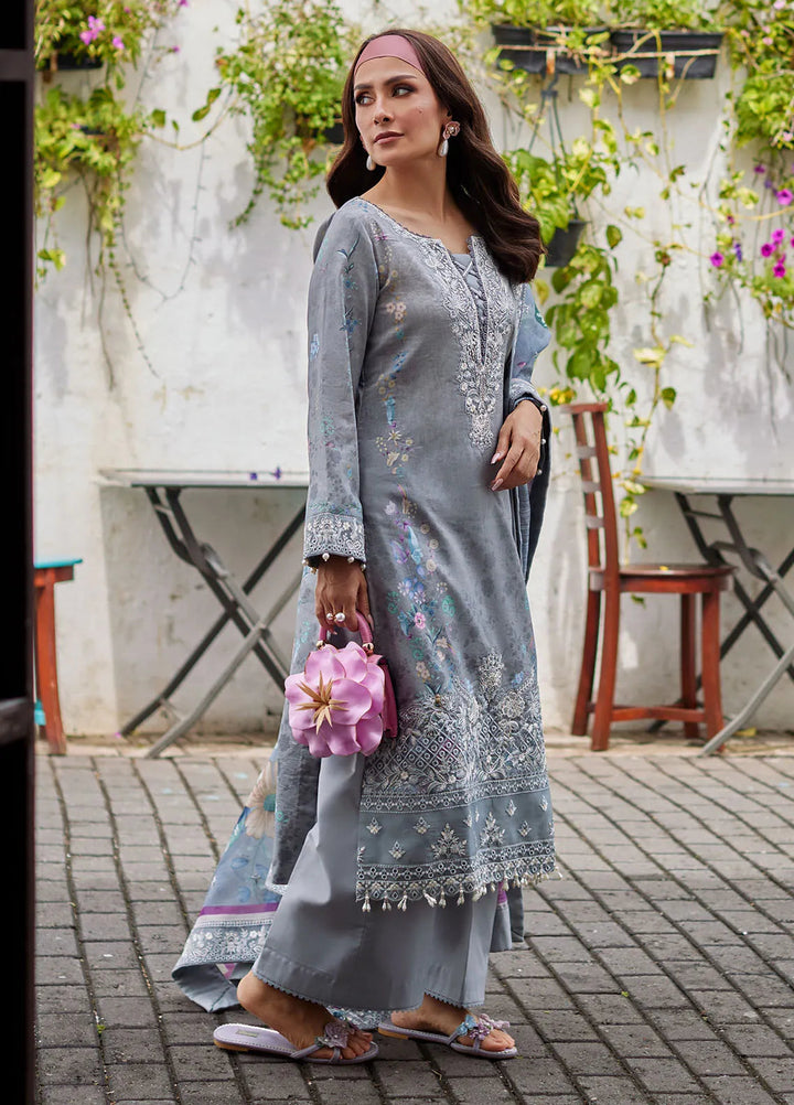 Saffira by Gulaal Embroidered Lawn Suits Unstitched 3 Piece GL25SL D-09 Carla - Summer Collection