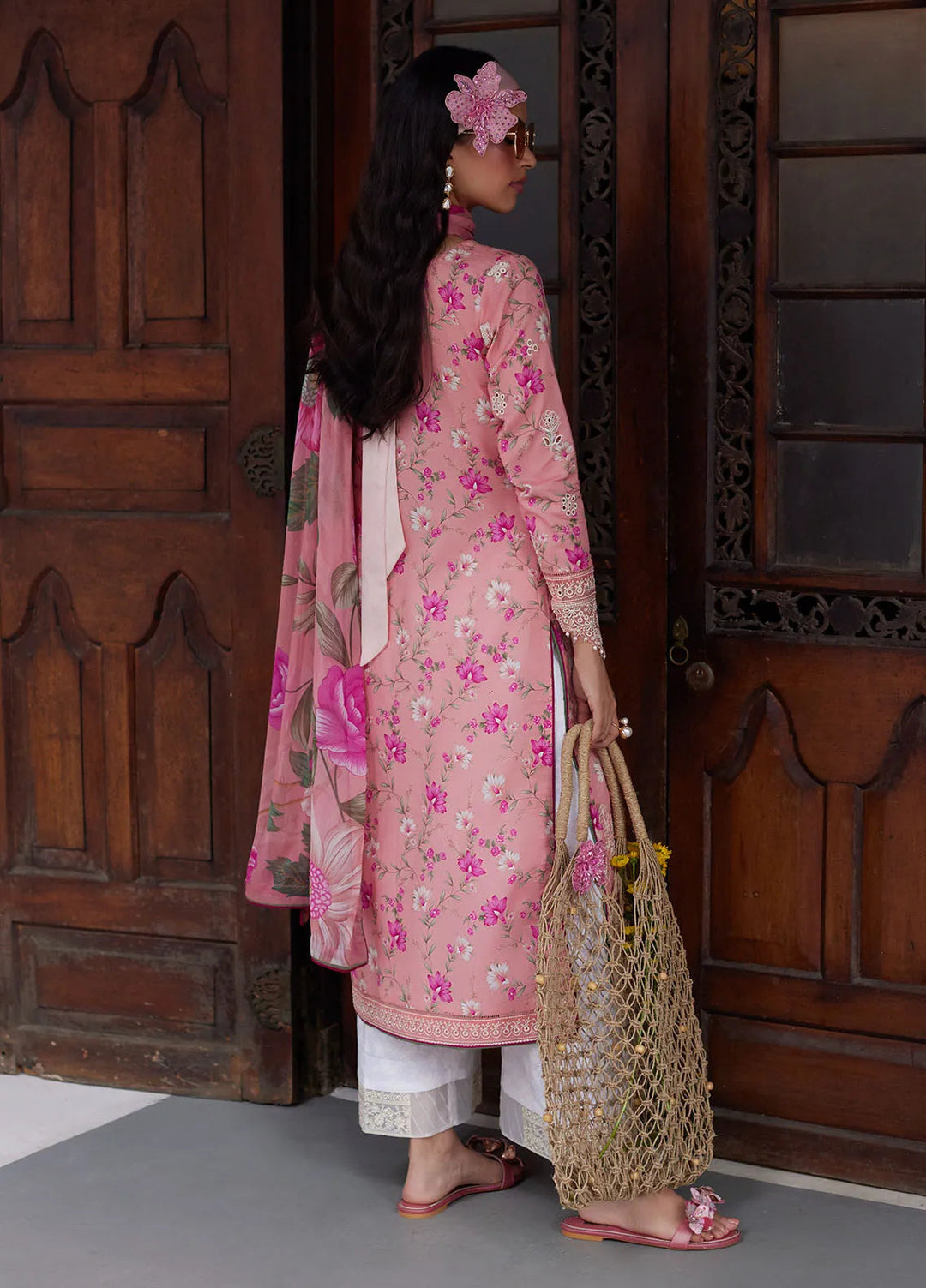 Saffira by Gulaal Embroidered Lawn Suits Unstitched 3 Piece GL25SL D-10 Mila - Summer Collection