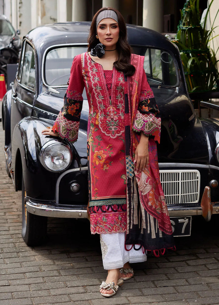 Saffira by Gulaal Embroidered Lawn Suits Unstitched 3 Piece GL25SL D-11 Amelia - Summer Collection