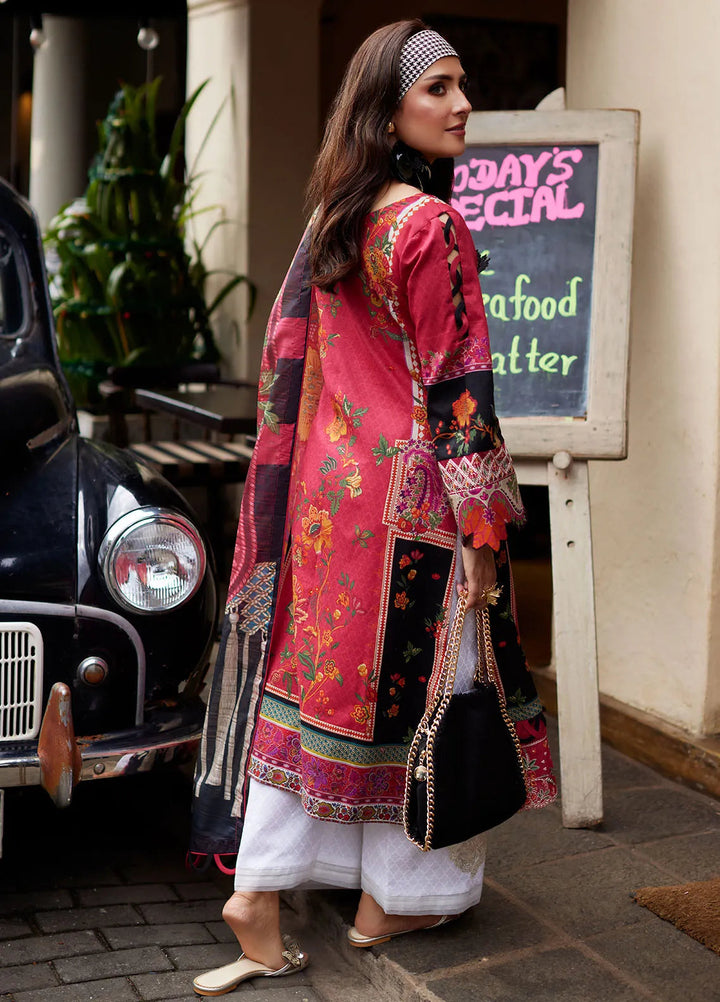 Saffira by Gulaal Embroidered Lawn Suits Unstitched 3 Piece GL25SL D-11 Amelia - Summer Collection