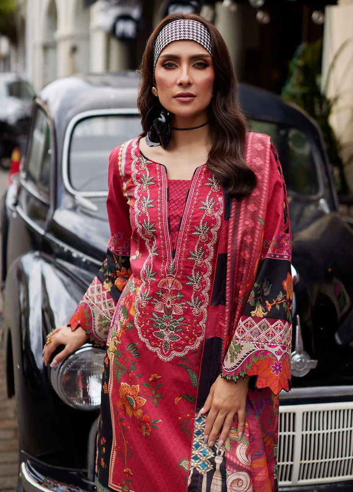 Saffira by Gulaal Embroidered Lawn Suits Unstitched 3 Piece GL25SL D-11 Amelia - Summer Collection